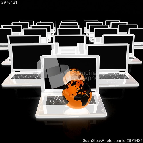 Image of Computer Network Online concept