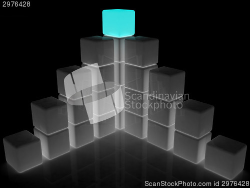 Image of cubic diagram structure