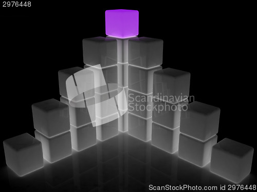 Image of cubic diagram structure