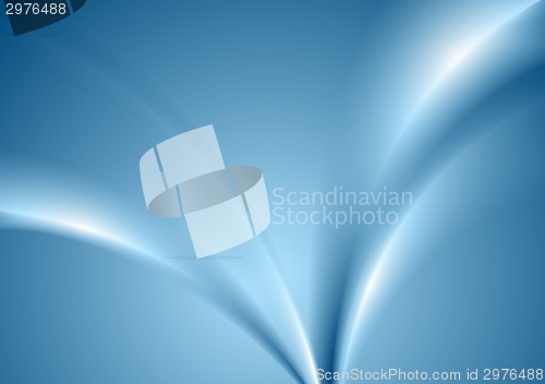 Image of Abstract vibrant wavy background