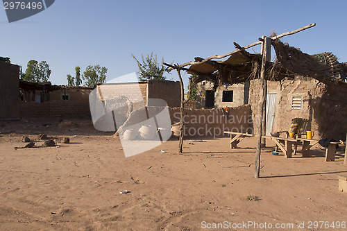 Image of African village