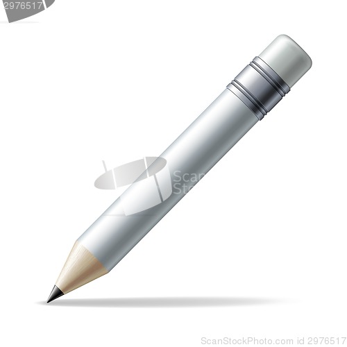 Image of White pencil