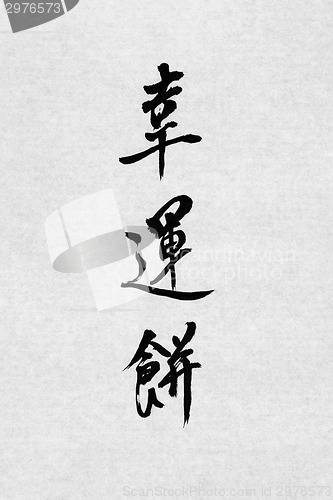 Image of Chinese Calligraphy Fortune Cookie