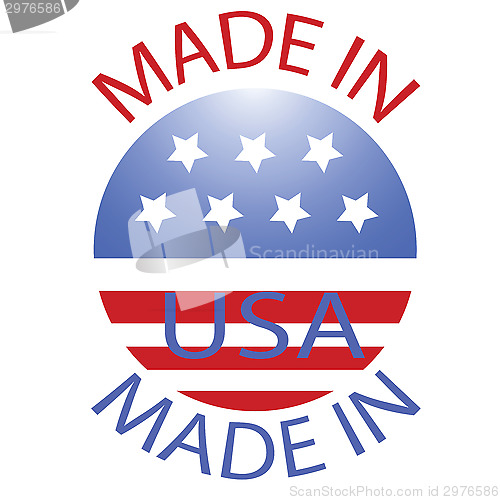 Image of made in USA badge