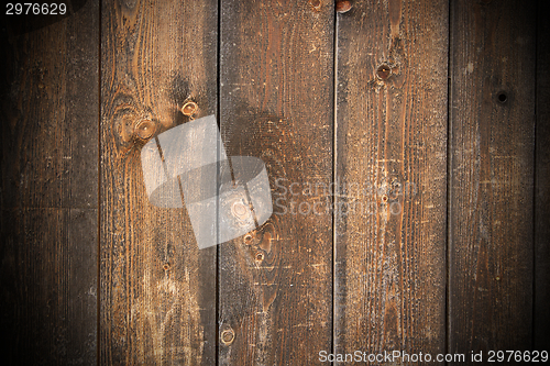 Image of weathered fir planks on old fence