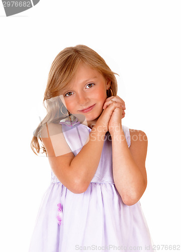 Image of Portrait of young girl.