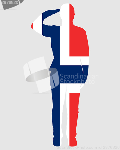 Image of Norwegian salute