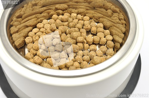 Image of Detailed but simple image of dog food