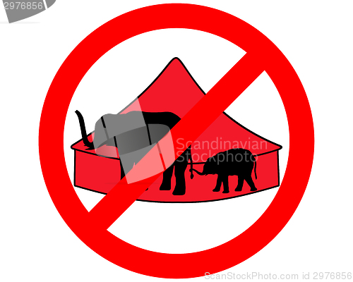 Image of Elephants in circus prohibited