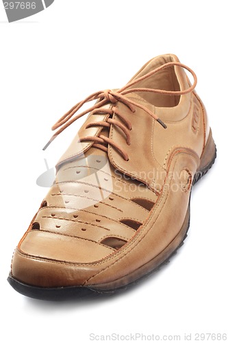 Image of Leather men's shoe