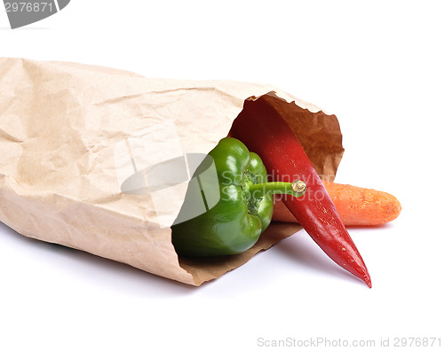 Image of Vegetabel in paper bag