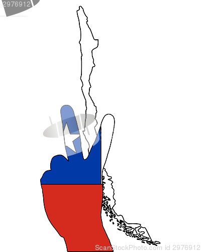 Image of Chile hand signal