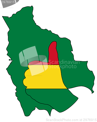 Image of Bolivia hand signal