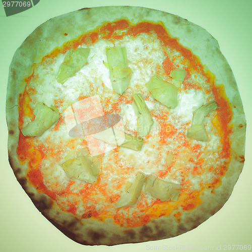 Image of Retro look Artichoke Pizza