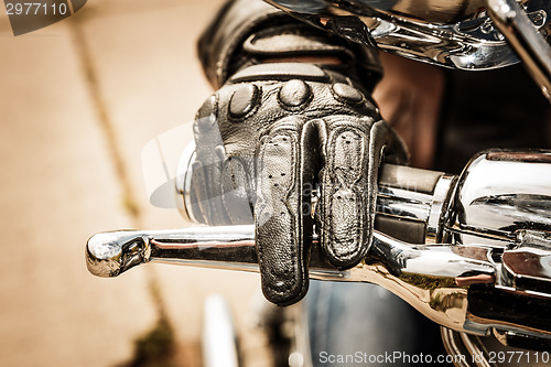 Image of Motorcycle Racing Gloves