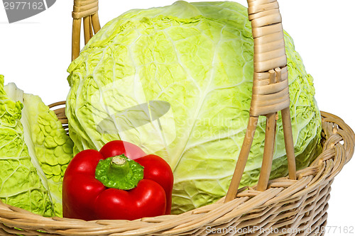 Image of savoy cabbage