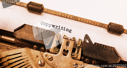 Image of Vintage typewriter