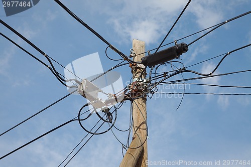 Image of electric lines