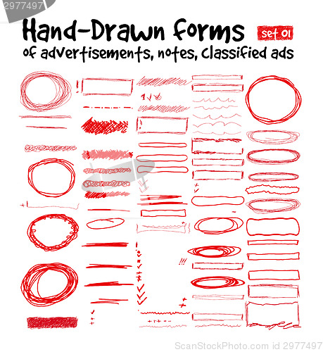 Image of Hand-drawn forms