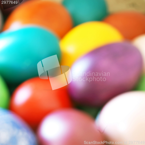 Image of Colorful eggs