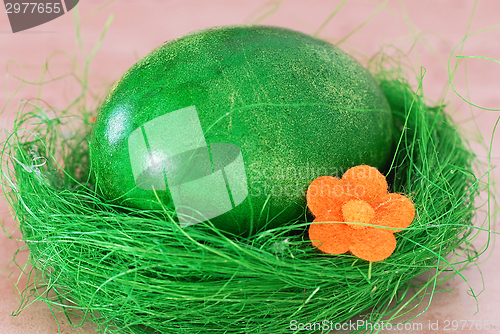 Image of Green Easter egg