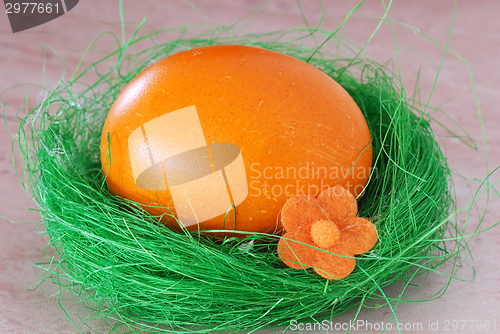 Image of Orange Easter egg