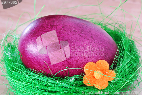 Image of Purple Easter egg