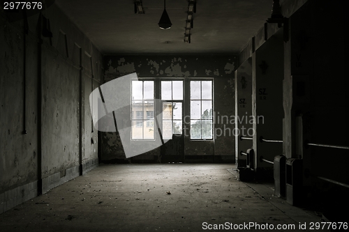 Image of Dark and abandoned place