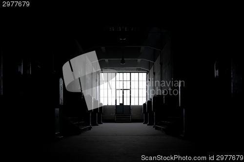 Image of Dark and abandoned place