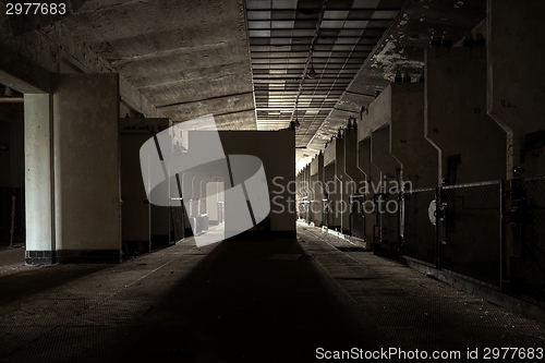 Image of Dark and abandoned place
