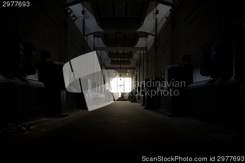 Image of Dark and abandoned place