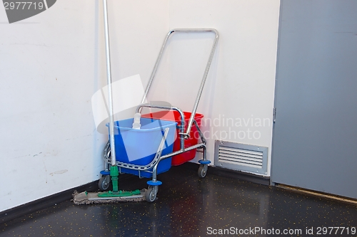 Image of Cleaning trolley