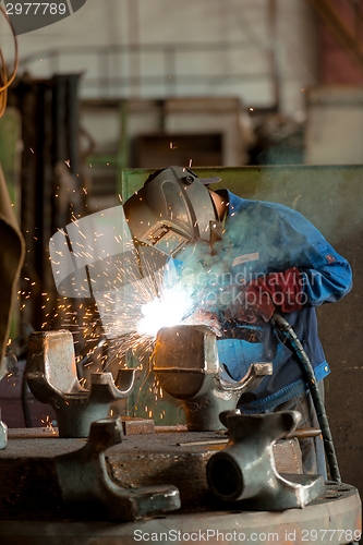 Image of Electricity distribution hall in metal industry