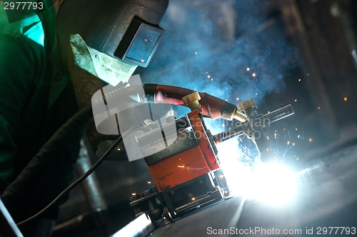 Image of Electricity distribution hall in metal industry