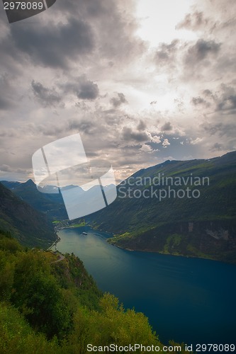 Image of View of Geiranger