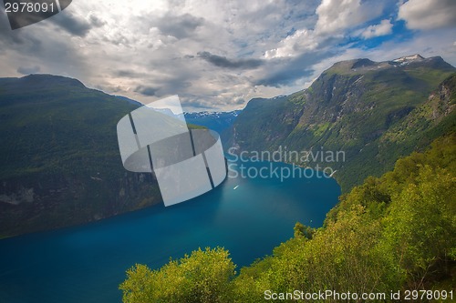 Image of View of Geiranger