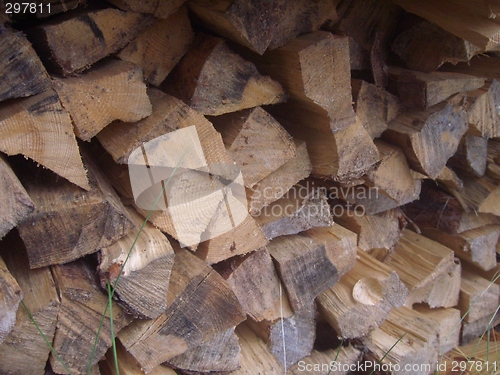 Image of Stacked firewood