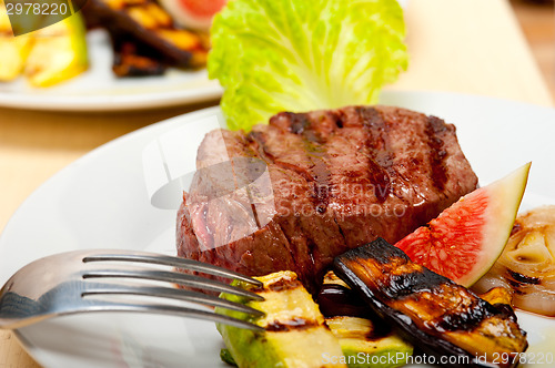 Image of grilled beef filet mignon