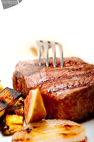 Image of grilled beef filet mignon