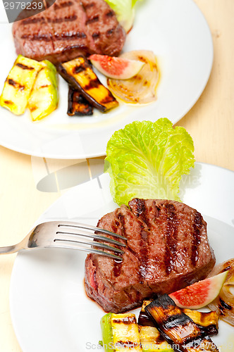 Image of grilled beef filet mignon