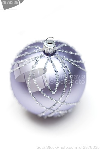 Image of Glittery Christmas ornament ball