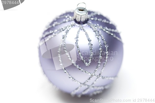 Image of Glittery Christmas ornament ball