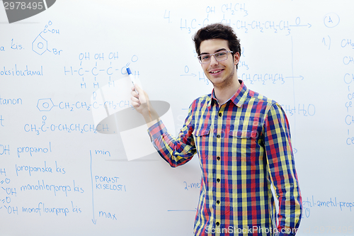 Image of teenage boy portrait