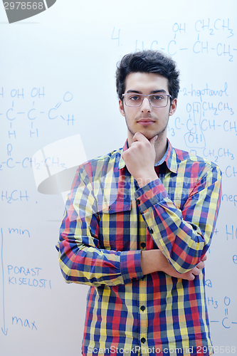 Image of teenage boy portrait