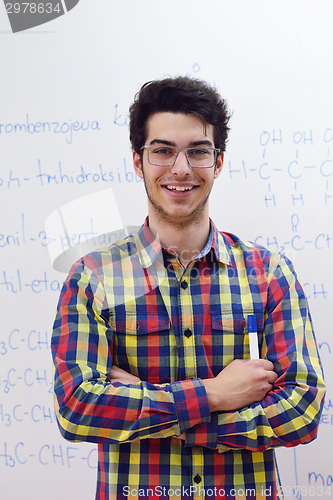 Image of teenage boy portrait