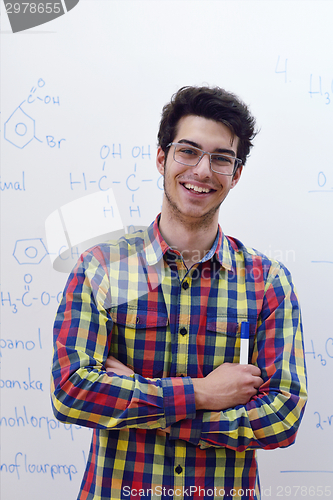 Image of teenage boy portrait