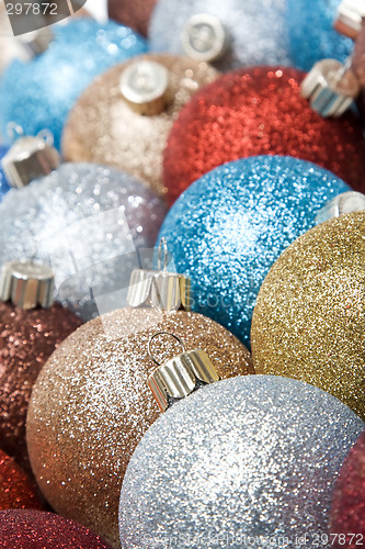 Image of Christmas ornaments