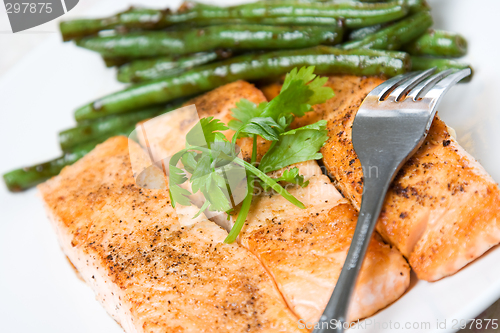 Image of Baked salmon