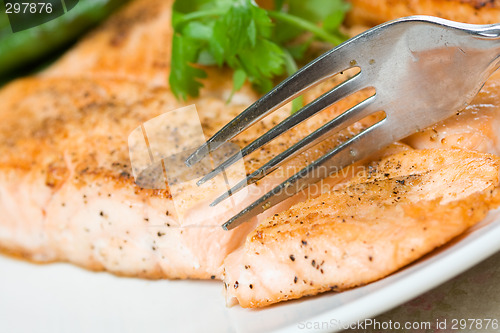 Image of Baked salmon