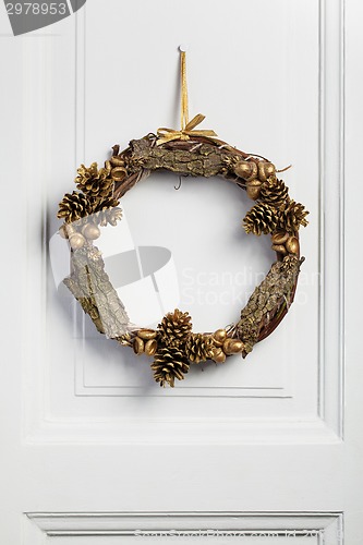 Image of Decorated twig wreath